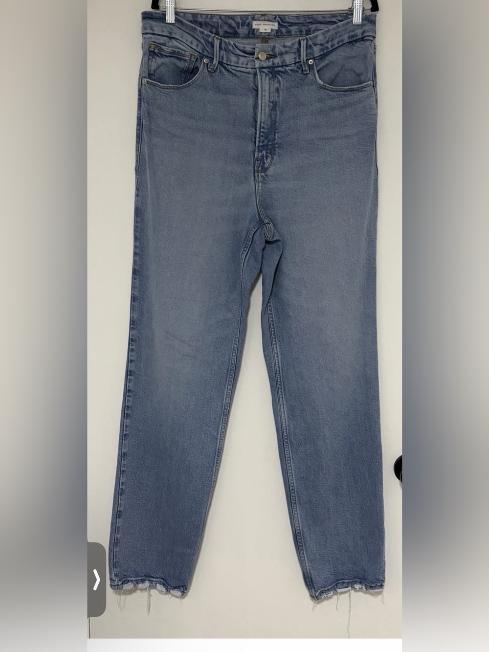 Good American Good Icon Women’s Straight Leg Jeans Indigo 510 Sz 15